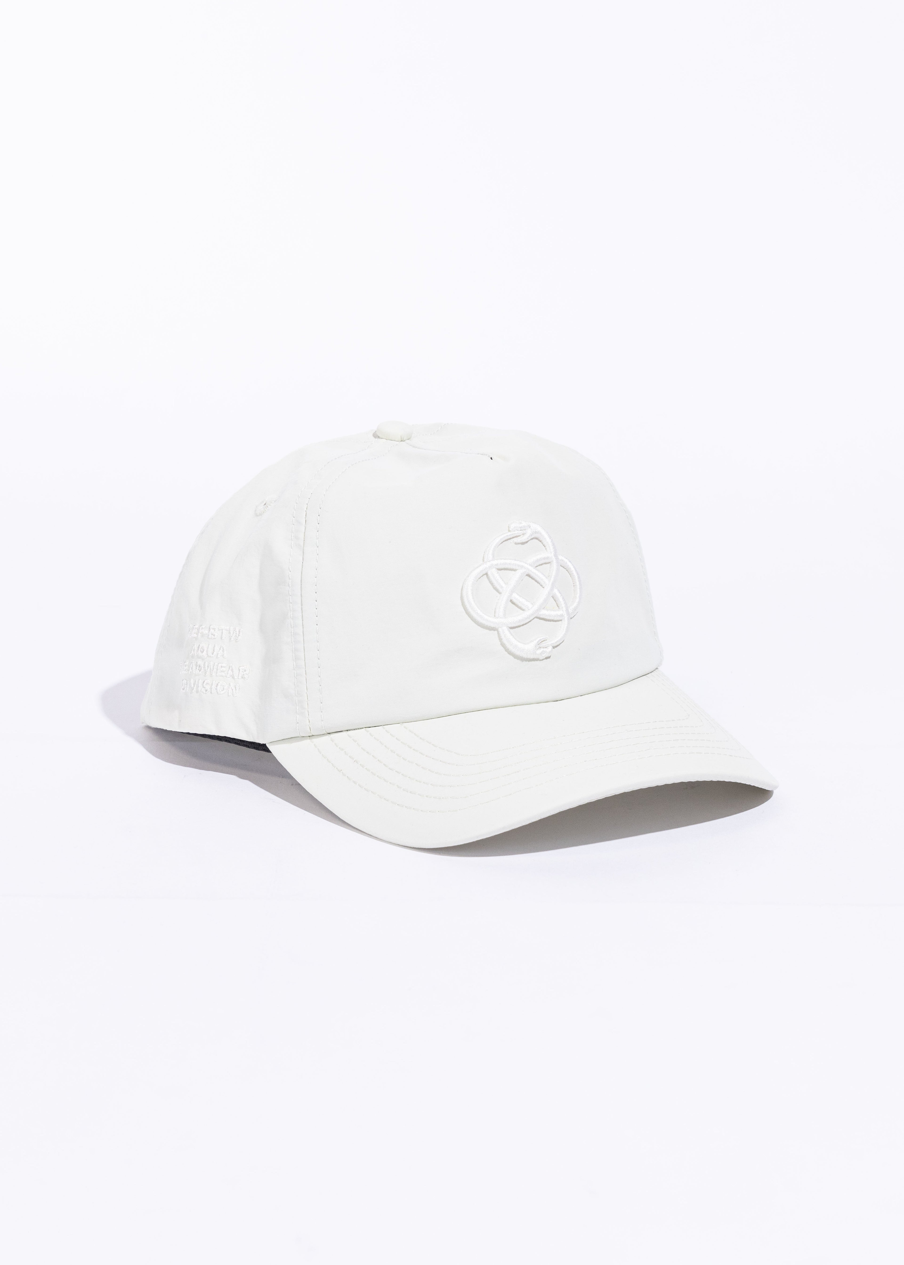 (Hats) Logo Aqualite Velcro Cap (White)