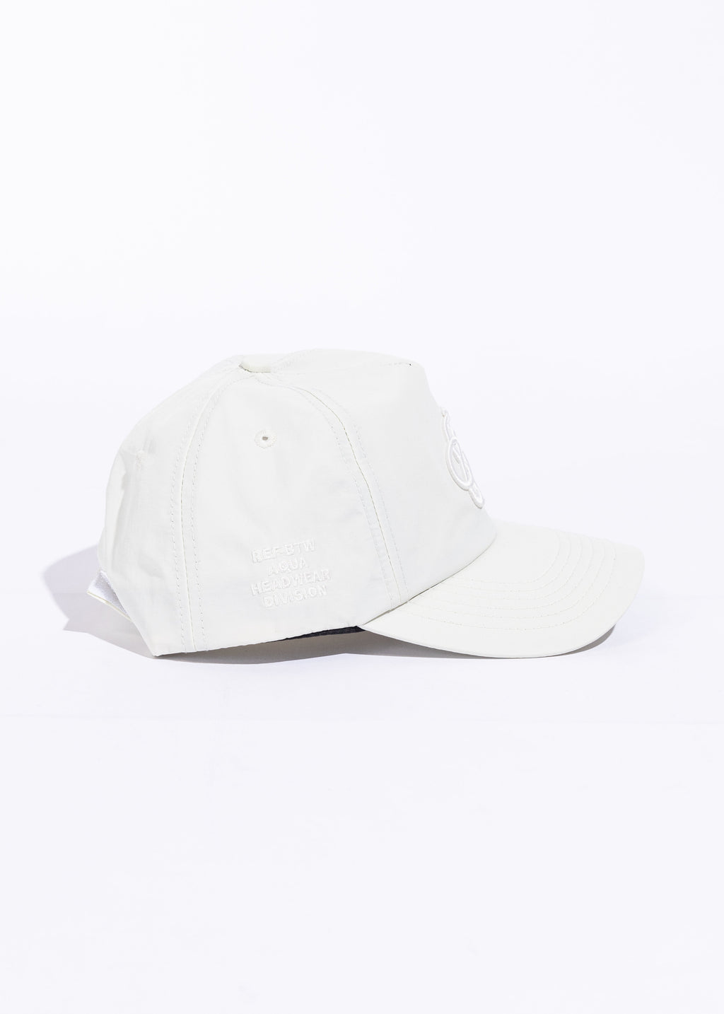 (Hats) Logo Aqualite Velcro Cap (White)
