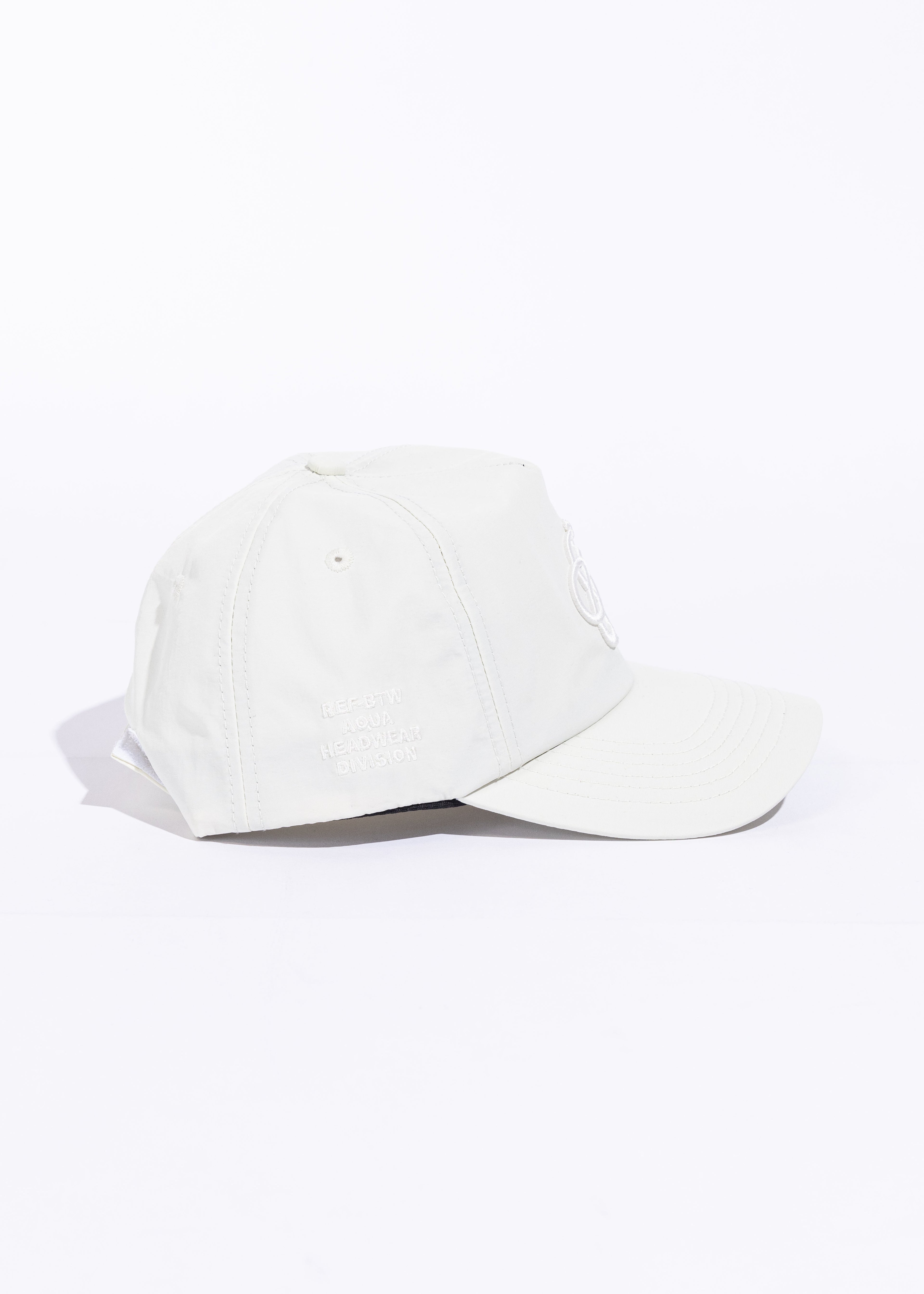 (Hats) Logo Aqualite Velcro Cap (White)