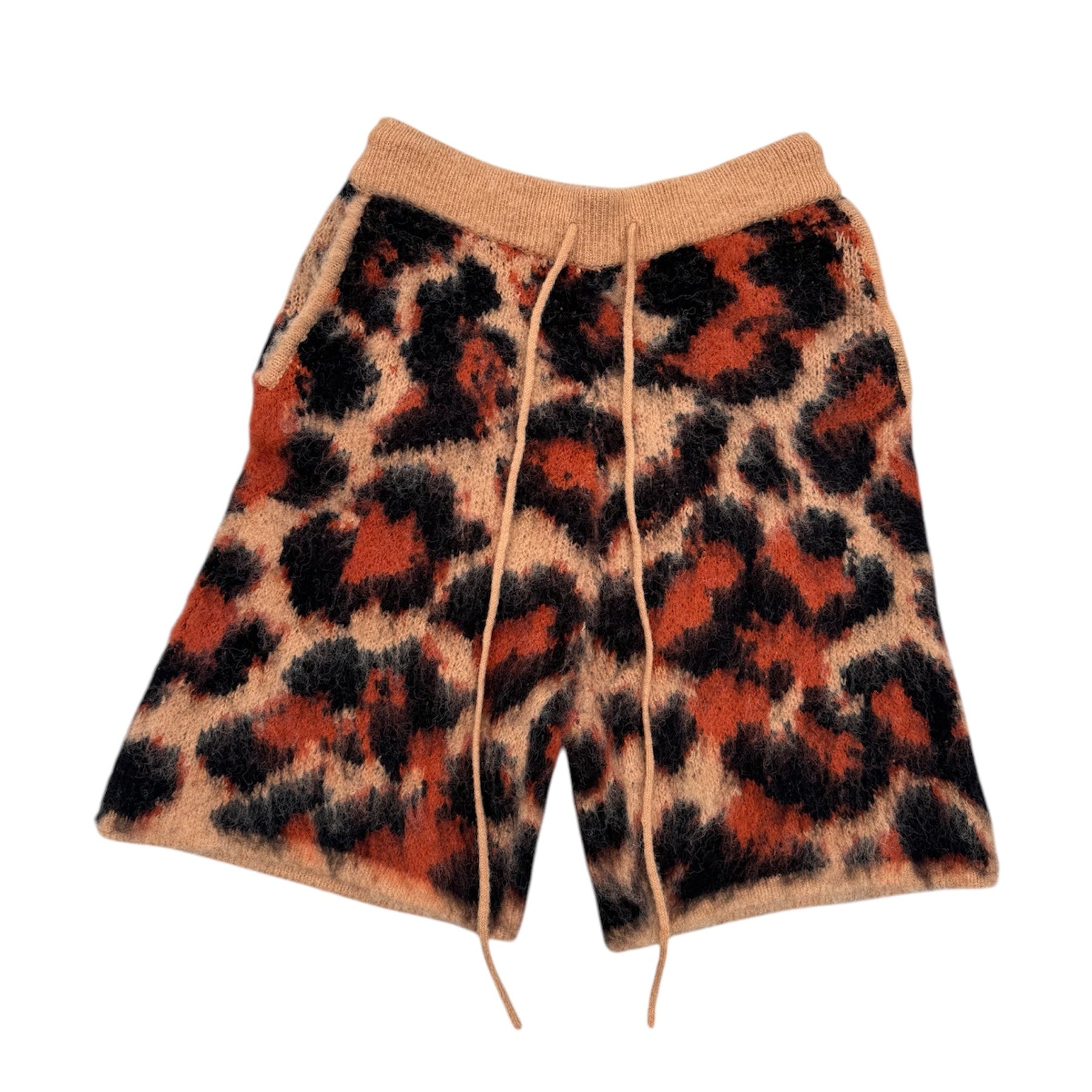 Women's Mohair Cheetah Shorts