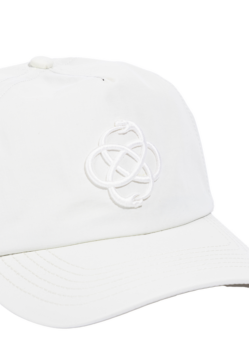 (Hats) Logo Aqualite Velcro Cap (White)